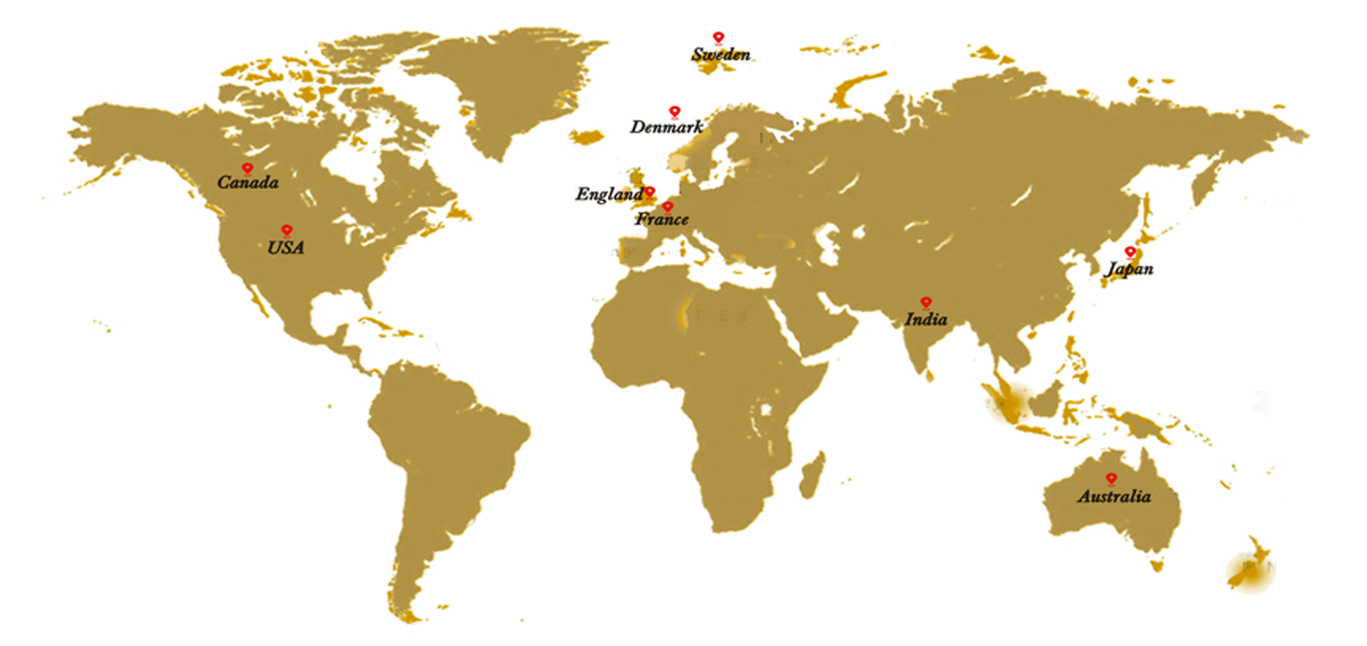 global presence of alumex international
