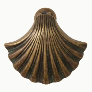 Art Deco Seashell Scallop Fan Door Knocker